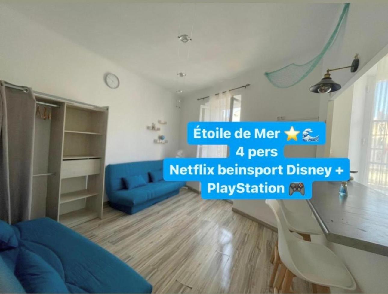 Etoile De Mer Magnifique Studio Deco Plage Et Sable Fin, Votre Sejour A Marseille Commence Ici, Centre-Ville Exteriör bild